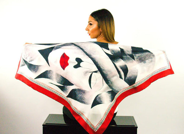 Red Lips Scarf